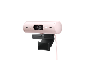 Webkamera - Logitech Brio 500 - USB-C - Rose - 960-001421