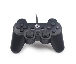 Spill - Tilbehør - Gembird Dual Vibration Gamepad - Controller - PC - JPD-UDV-01