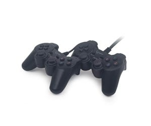 Spill - Tilbehør - Gembird USB Dual Vibration Gamepad (Dual pack) - Controller - PC - JPD-UDV2-01