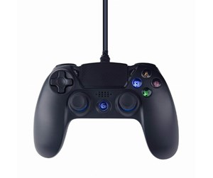 Spill - Tilbehør - Gembird Wired Vibration Game Controller - Controller - Sony PlayStation 4 - JPD-PS4U-01