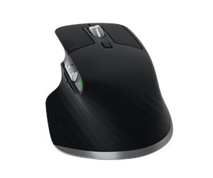 Mus - Logitech MX Master 3S for Mac Performance Wireless Mouse - Space Grey - Ergonomisk mus - Laser - 7 - Svart - 910-006571