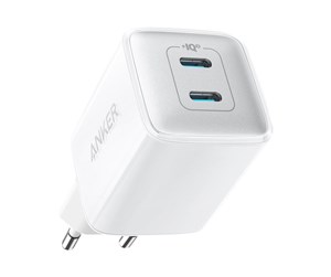 Mobil - Adaptere og ladere - Anker 521 PowerPort 3 Nano Pro 40W 2x USB-C Power Adapter - White - A2038G21