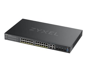 Switch/splitter - ZyXEL GS2220-28HP - switch - 24 ports - Managed - rack-mountable - GS2220-28HP-EU0101F