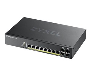 Switch/splitter - ZyXEL GS2220-10HP - switch - 8 ports - Managed - rack-mountable - GS2220-10HP-EU0101F