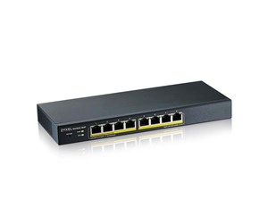 Switch/splitter - ZyXEL GS1900-8HP 8-Port GbE Smart Managed Switch PoE+ (70W) - GS1900-8HP-EU0103F