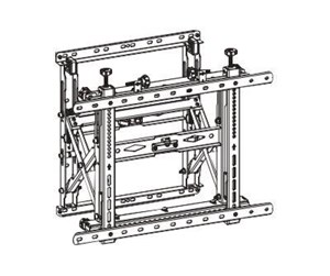 Veggmontering, AV-braketter & AV-møbler - Neomounts by NewStar WL95-900BL16 - mounting kit - for LCD display 70 kg 200 x 200 mm - WL95-900BL16