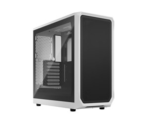 Kabinett - Fractal Design Focus 2 - White TG Clear Tint - Kabinett - Miditower - Hvit - FD-C-FOC2A-02