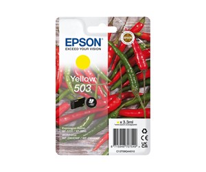 Printertilbehør blekk/toner - Epson 503 - XL - yellow - original - ink cartridge - Blekkpatron Yellow - C13T09Q44010