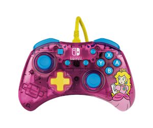 Spill - Tilbehør - PDP Rock Candy Wired Controller - Peach - Controller - Nintendo Switch - 500-181-PCH