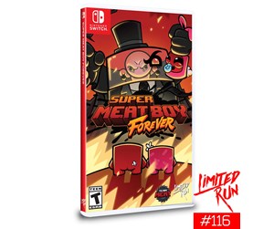 Spill - Super Meat Boy Forever (Limited Run #116) - Nintendo Switch - Platformer - 0819976026774