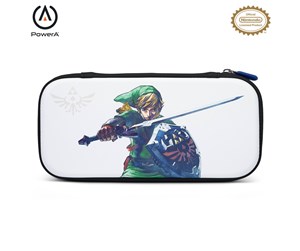 Spill - Tilbehør - PowerA Slim Case for Nintendo Switch - Zelda Master Sword Defense - Bag - Nintendo Switch - 1526550-01