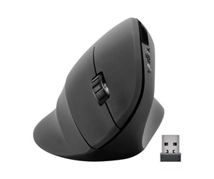 Mus - Speed-Link PIAVO - Vertical mouse - Optisk - 5 - Svart - SL-630019-RRBK