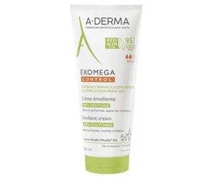 Kroppspleie - A-Derma Exomega Control Anti-Itching Emollient Cream Eco-Slim Tube 200ml - 3282770149678