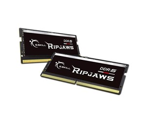 RAM - G.Skill Ripjaws SODIMM DDR5-4800 - 32GB - CL34 - Dual Channel (2 pcs) - Intel XMP - Svart - F5-4800S3434A16GX2-RS