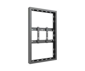 Veggmontering, AV-braketter & AV-møbler - Multibrackets M Pro Series - enclosure - Anti-Theft - for digital signage panel - small - black 25 kg 43" From 200 x 200 mm - 7350105211102