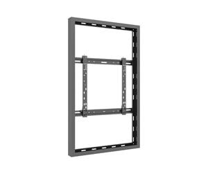 Veggmontering, AV-braketter & AV-møbler - Multibrackets M Pro Series - enclosure - for digital signage panel - wire medium - black 25 kg 49" From 200 x 200 mm - 7350105211140