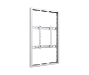 Veggmontering, AV-braketter & AV-møbler - Multibrackets M Pro Series - Large - enclosure - for digital signage LCD panel - white 25 kg 50" From 200 x 100 mm - 7350105211416