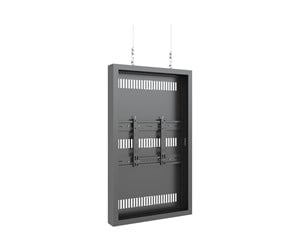 Veggmontering, AV-braketter & AV-møbler - Multibrackets M Pro Series - enclosure - for digital signage panel - wire small - black 25 kg 43" From 200 x 200 mm - 7350105213670