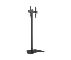 Veggmontering, AV-braketter & AV-møbler - Multibrackets M Pro Series - stand - for flat panel - Micro Adjustable - black 50 kg 75" 100 x 100 mm - 7350105214110