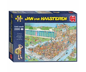 Puslespill - Jumbo Jan van Haasteren - Pool Pile-Up - 2000 pcs Gulv - 20040