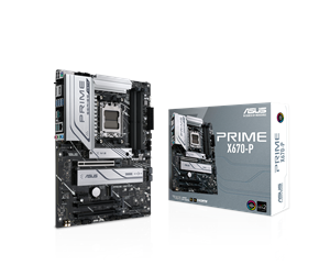 Hovedkort - ASUS PRIME X670-P Hovedkort - AMD X670 - AMD AM5 socket - DDR5 RAM - ATX - 90MB1BU0-M0EAY0