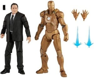 Figurer - Hasbro Marvel Legends Series - Infinity Happy + Iron Man 15 cm - 5010993839674