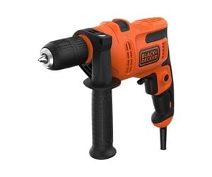 Verktøy - Black & Decker BLACK+DECKER BEH200 - hammer drill - 500 W - BEH200-QS