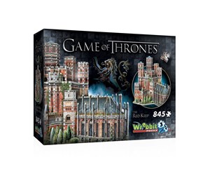 Puslespill - Wrebbit 3D Game of Thrones: Red Keep (845) 3D Puslespill - 0665541020179