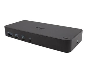 Dokkingstasjon - I-Tec - docking station - USB-C / Thunderbolt 3 - HDMI DP - GigE - CATRIPLEDOCKPDPRO