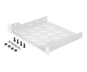 Rackskap - DIGITUS DN-10-TRAY-2 254 mm (10") 1U Rack Shelf - DN-10-TRAY-2