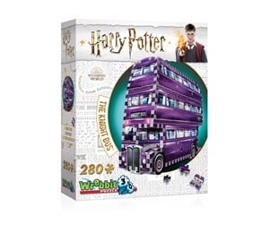 Puslespill - Wrebbit 3D Harry Potter: THe Knight Bus (280) 3D Puslespill - 0665541005077