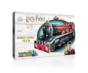 Puslespill - Wrebbit 3D Harry Potter: Hogwarts Express - Mini (155) 3D Puslespill - 0665541002014