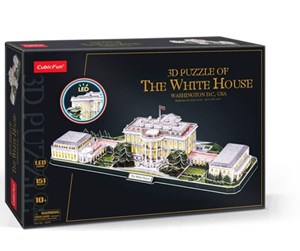 Puslespill - Cubic Fun USA: The White House 3D Puslespill - 306-L529H