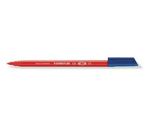 Skrive- & Tegneverktøy - Staedtler Noris 326 Fibre-tip pen - Red - 326-2