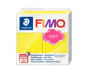 Hobbyartikler - Staedtler Mod. clay Fimo soft lemon - 8020-10