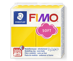 Hobbyartikler - Staedtler Mod. clay Fimo soft sunflower - 8020-16