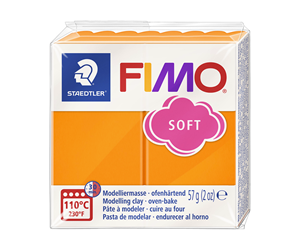 Hobbyartikler - Staedtler Mod. clay Fimo soft tangerine - 8020-42