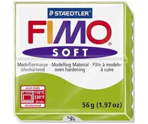 Hobbyartikler - Staedtler Mod. clay Fimo soft apple green - 8020-50