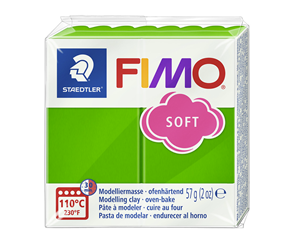 Hobbyartikler - Staedtler Mod. clay Fimo soft tropical green - 8020-53