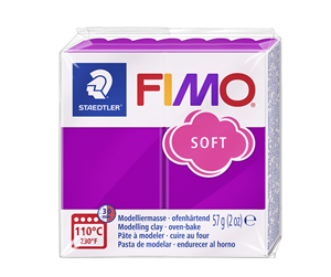 Hobbyartikler - Staedtler Mod. clay Fimo soft purple - 8020-61