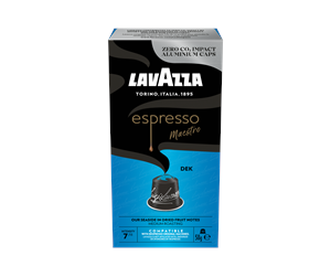 Kaffe & Espresso - Lavazza Espreso meastro decaff aluminium caps - 10 pcs - 7008