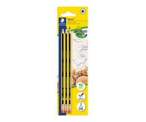 Skrive- & Tegneverktøy - Staedtler Pencil Noris HB 3pcs bc 100% PEFC - 122-2BK3DA