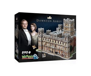 Puslespill - Wrebbit 3D Downton Abbey (890) 3D Puslespill - 0665541020193