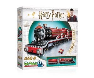 Puslespill - Wrebbit 3D Harry Potter - Hogwarts Express (460) 3D Puslespill - 0665541010095