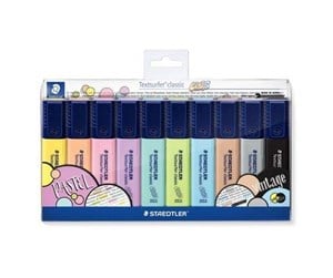 Skrive- & Tegneverktøy - Staedtler Highlighter Textsurf.cl.10pc wallet - 364 CWP10