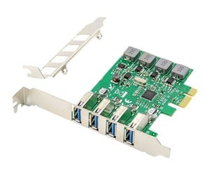 Kontroller - DIGITUS PCI-E 4-port USB 3.0 controller card - DS-30226