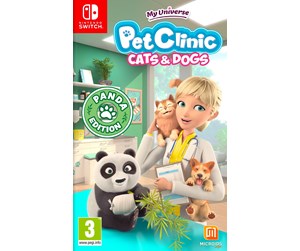 Spill - My Universe: Cats + Dogs Pet Clinic - Panda Edition - Nintendo Switch - Virtuelt kjæledyr - 3701529502552