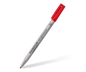 Skrive- & Tegneverktøy - Staedtler umocolor® non-permanent pen 316 2 red - 316-2