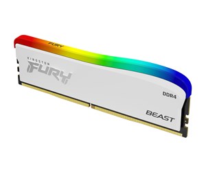 RAM - Kingston FURY Beast RGB SE DDR4-3200 C16 SC - 8GB - KF432C16BWA/8