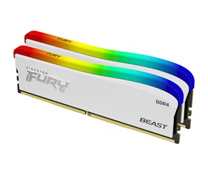 RAM - Kingston FURY Beast RGB SE DDR4-3200 C16 DC - 16GB - KF432C16BWAK2/16